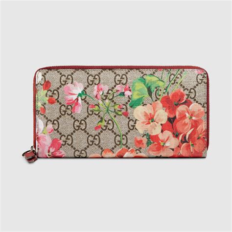 gucci blooms aqua wallet